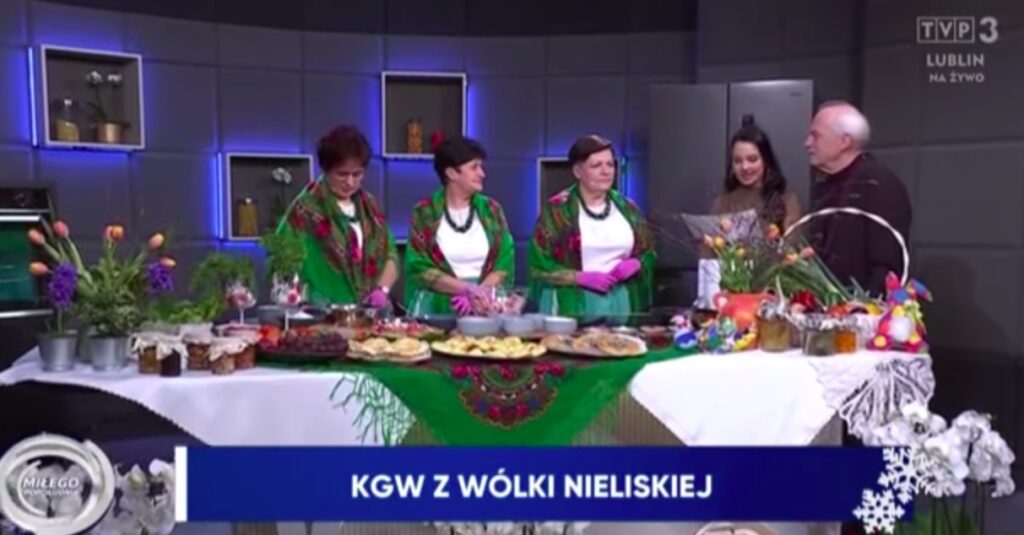 Koło Gospodyń Wiejskich w Wólce Nieliskiej w programie TVP 3
