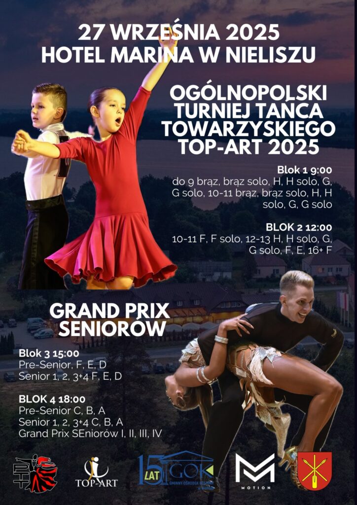 Ogólnopolski Turniej Tańca Towarzyskiego TOP-ART 2025