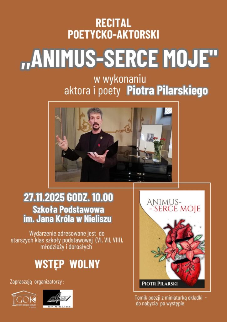 Zapraszamy na spotkanie poetyckie.