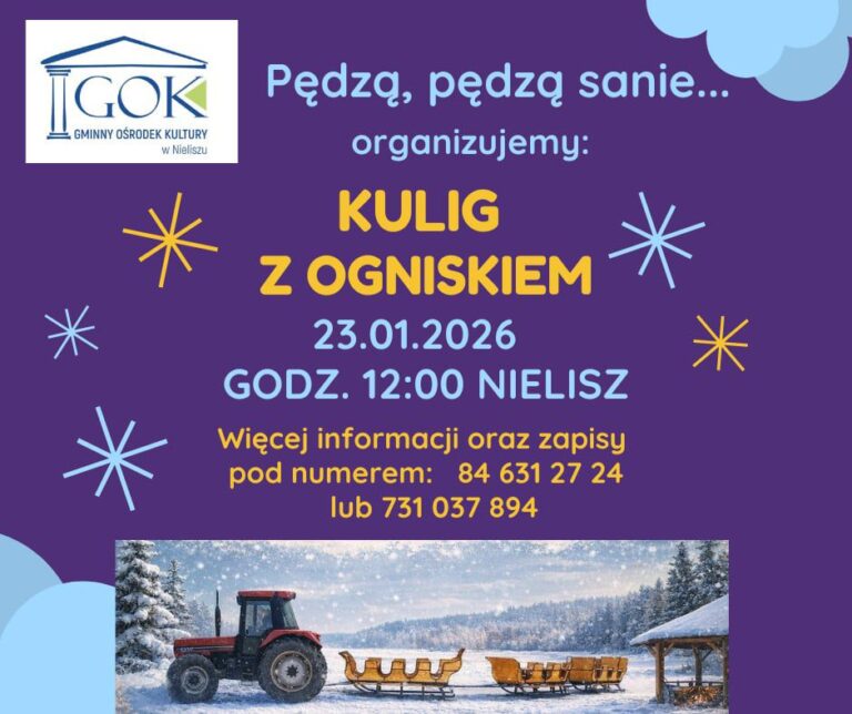 Zaprazaszy na kulig z ogniskiem