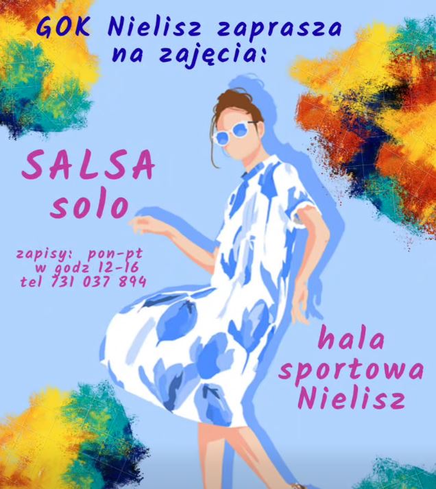 Zapraszamy na zajęcia Salsa solo
