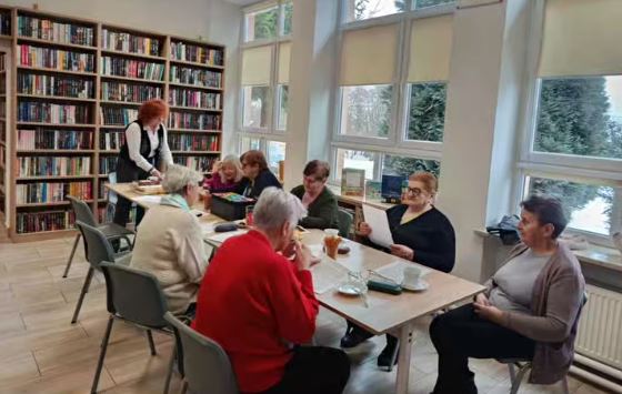 Spotkanie literackie 📚✍️ w Bibliotece w Krzaku 🙂