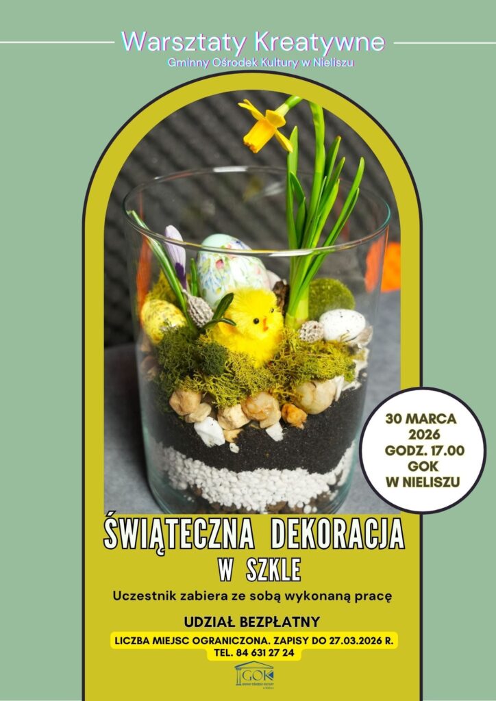 ZAPRASZAMY NA WARSZTATY KREATYWNE