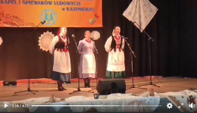 Występ zespołu podczas eliminacji w Suściu – przejście do nagrania na Facebooku