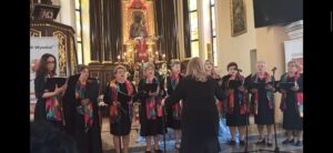 Zespół Ale Fajnie z Gminny Ośrodek Kultury w Nieliszu wyśpiewał dzisiaj 3 miejsce na VIII Przeglądzie Pieśni Maryjnej i Religijnej w Lipsku
