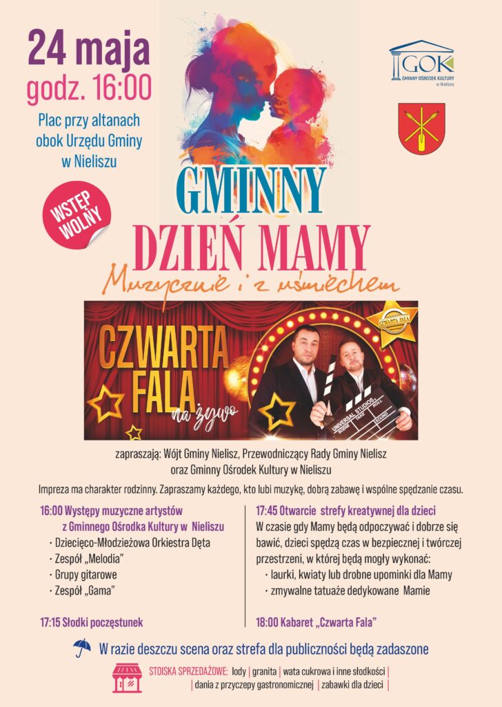 Gminny d\ień mamy plakat