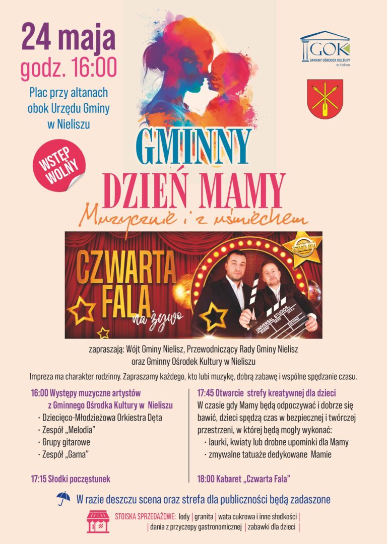 Gminny d\ień mamy plakat