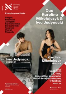 KONCERT - MUZYKA KLASYCZNA. 18 lipca 2026 r. KONCERT - MUZYKA KLASYCZNA. 18 lipca 2026 r.