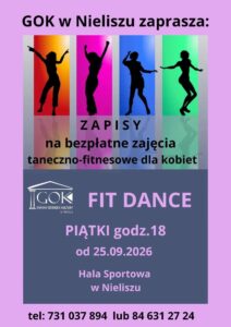 Zapisy na zajęcia taneczo-fitnesowe dla kobiet